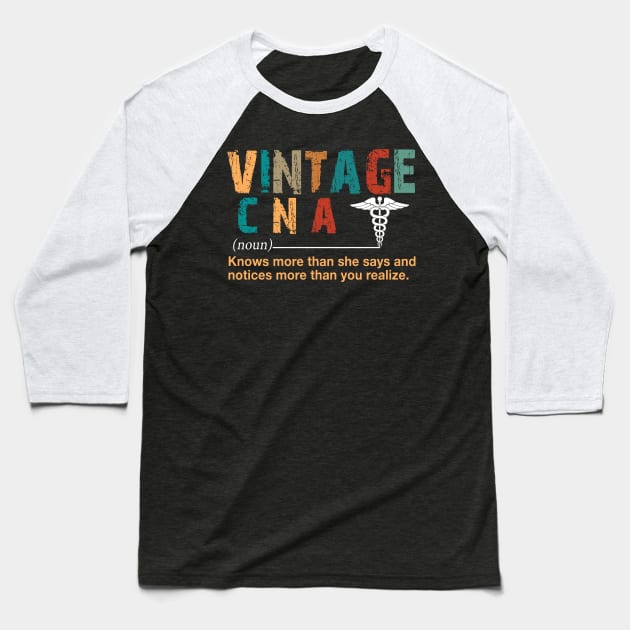 Vintage CNA Baseball T-Shirt by Ohooha